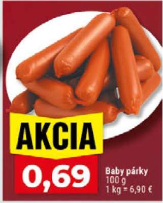 Baby párky