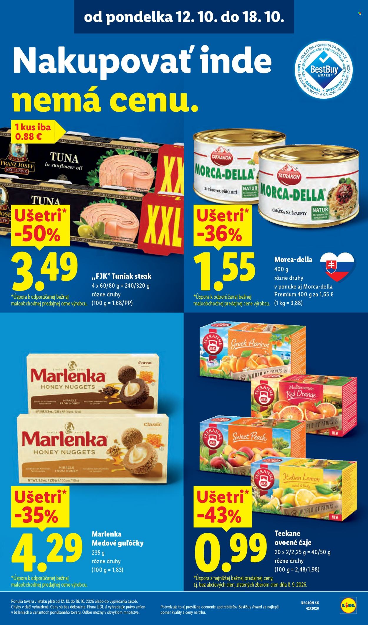Leták Lidl - 12.10.2026 - 18.10.2026. Strana 19