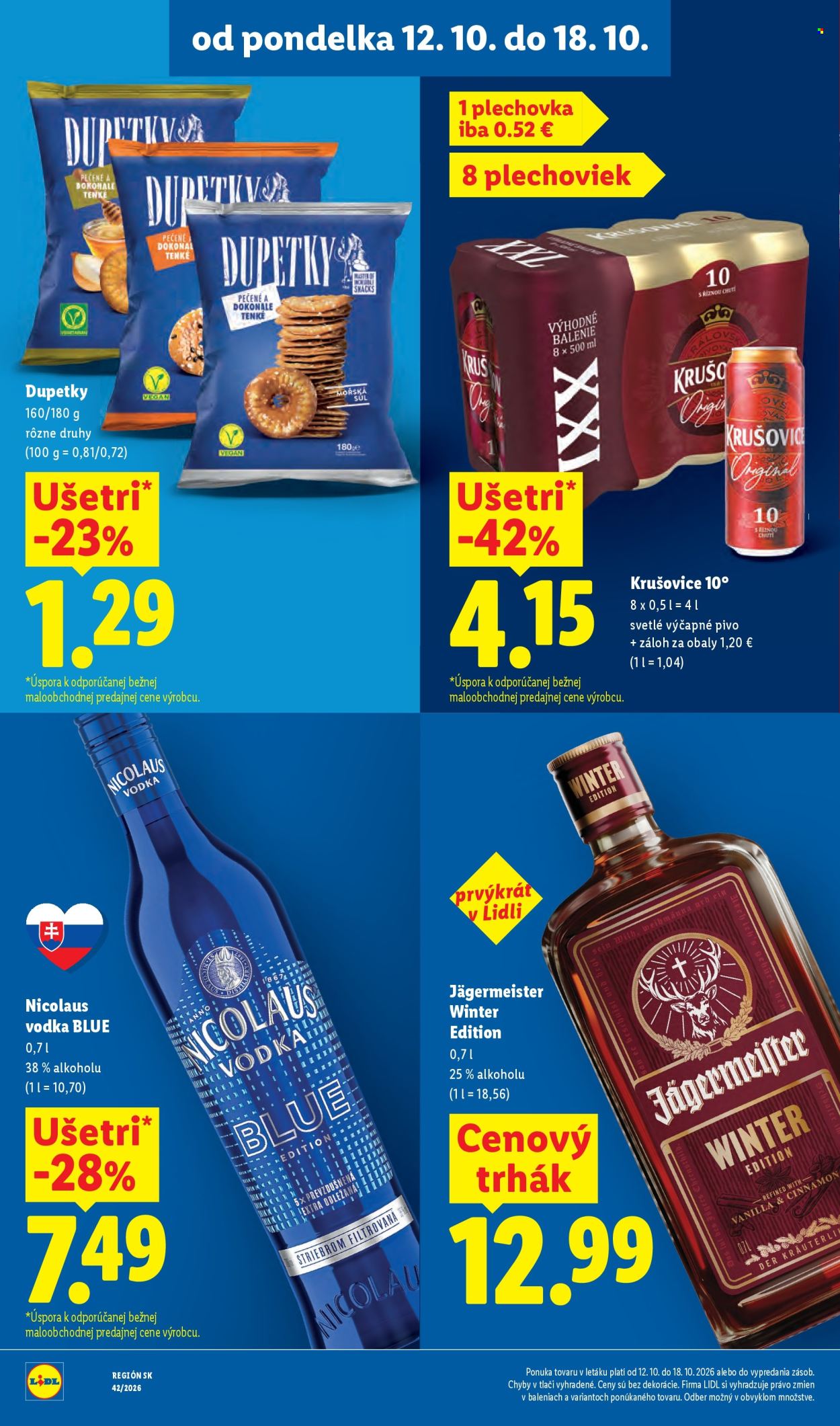 Leták Lidl - 12.10.2026 - 18.10.2026. Strana 20
