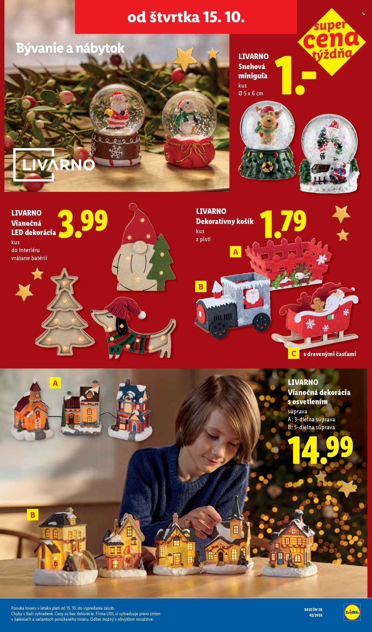 Leták Lidl - 12.10.2026 - 18.10.2026. Strana 121