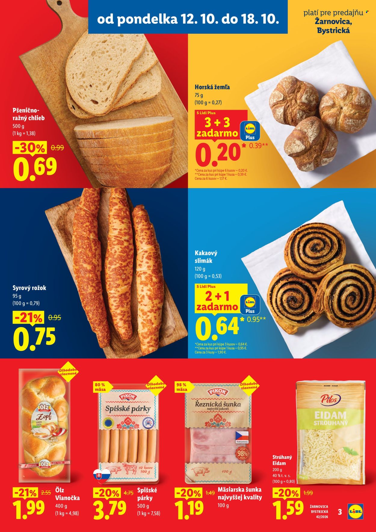 Leták Lidl - 12.10.2026 - 18.10.2026. Strana 3