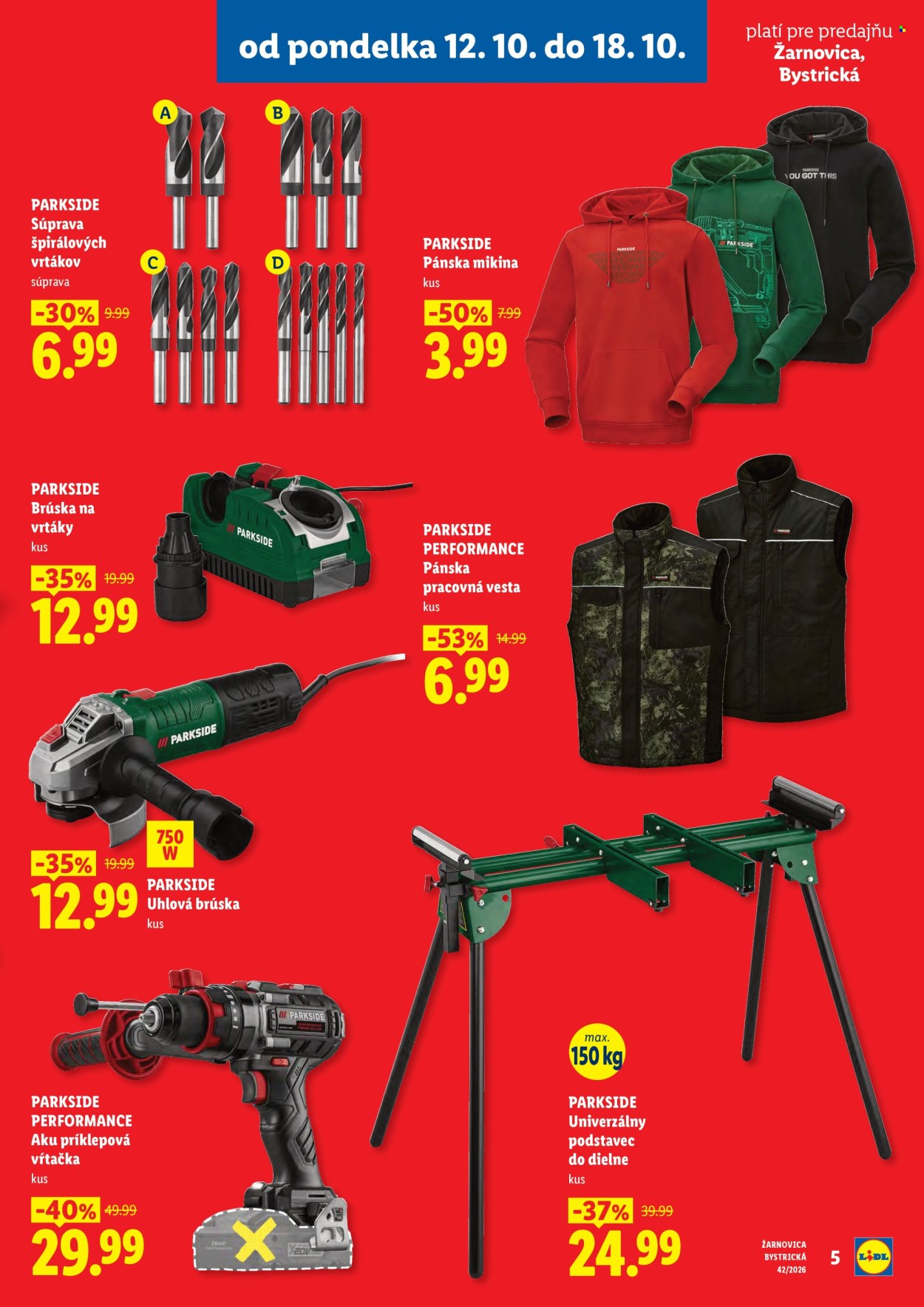 Leták Lidl - 12.10.2026 - 18.10.2026. Strana 5