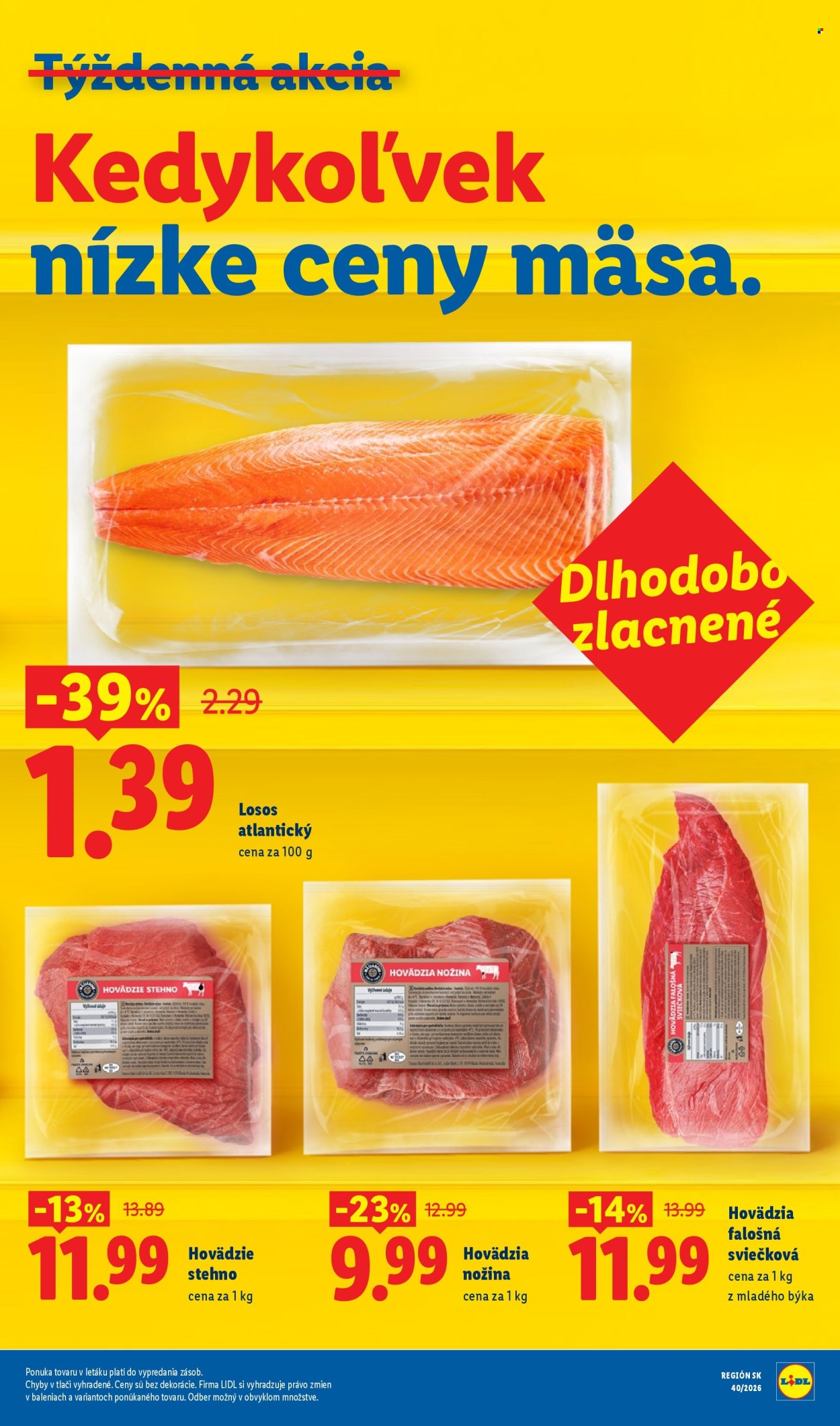 Leták Lidl. Strana 3