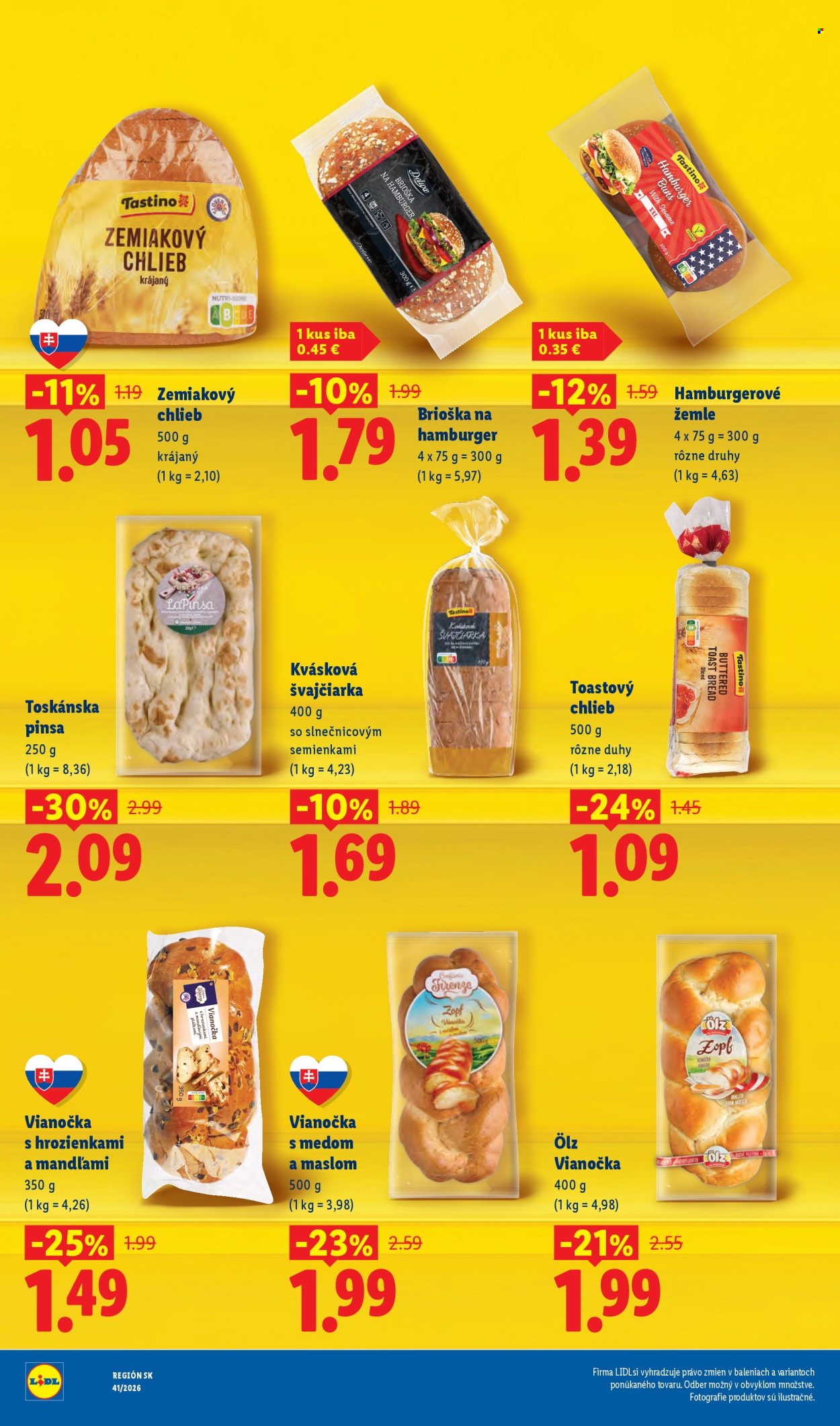 Leták Lidl. Strana 6
