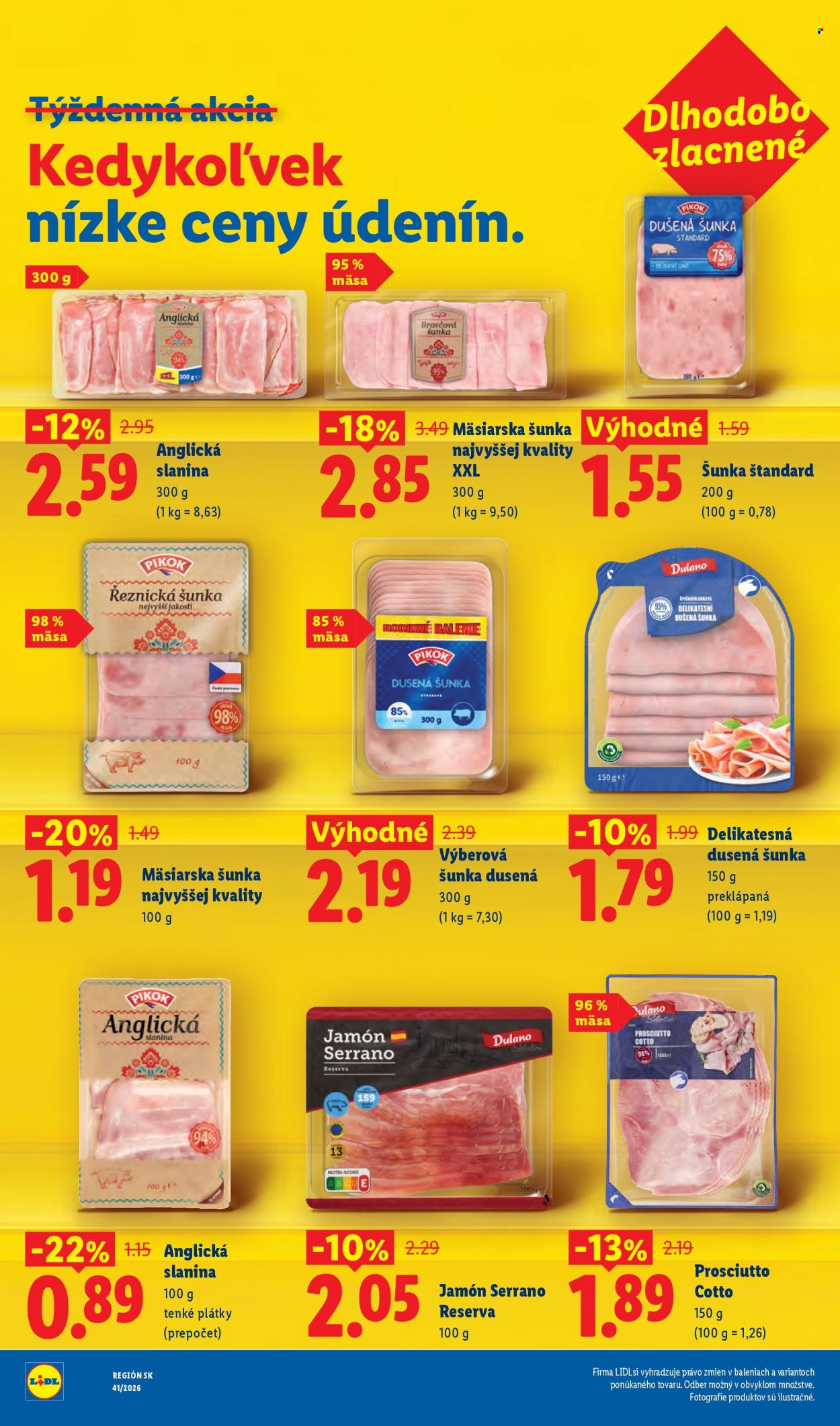 Leták Lidl. Strana 8