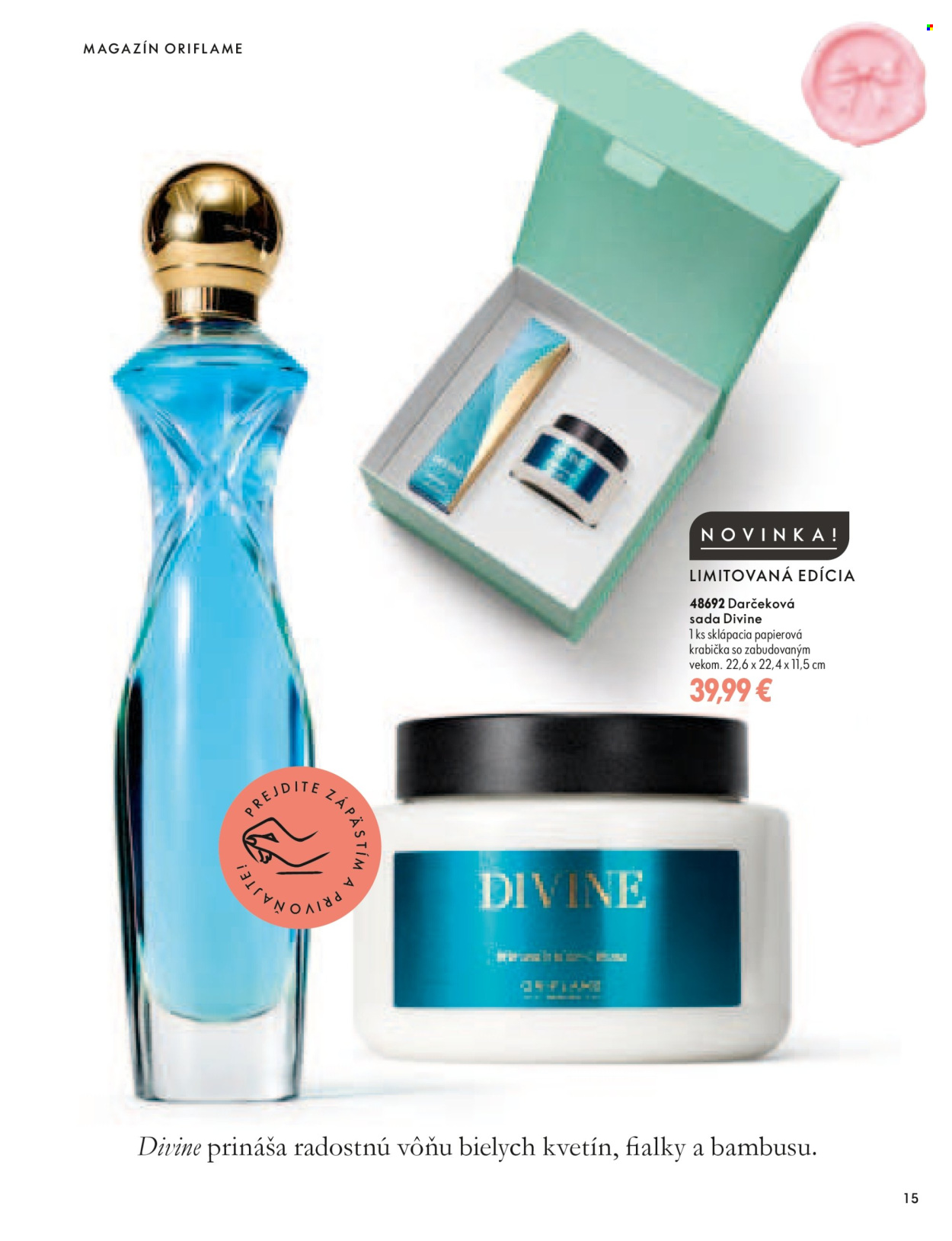 Leták Oriflame - 11.11.2026 - 29.12.2026. Strana 15