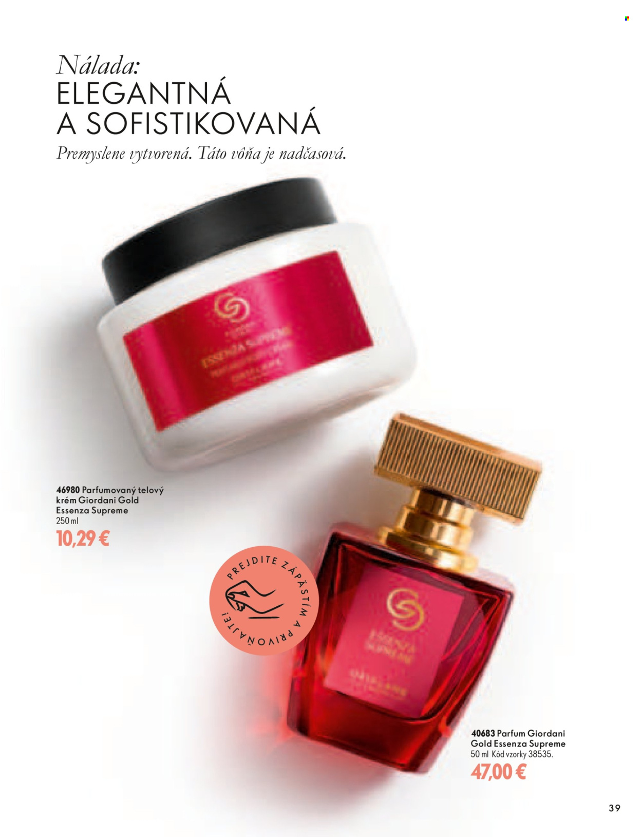 Leták Oriflame - 11.11.2026 - 29.12.2026. Strana 39
