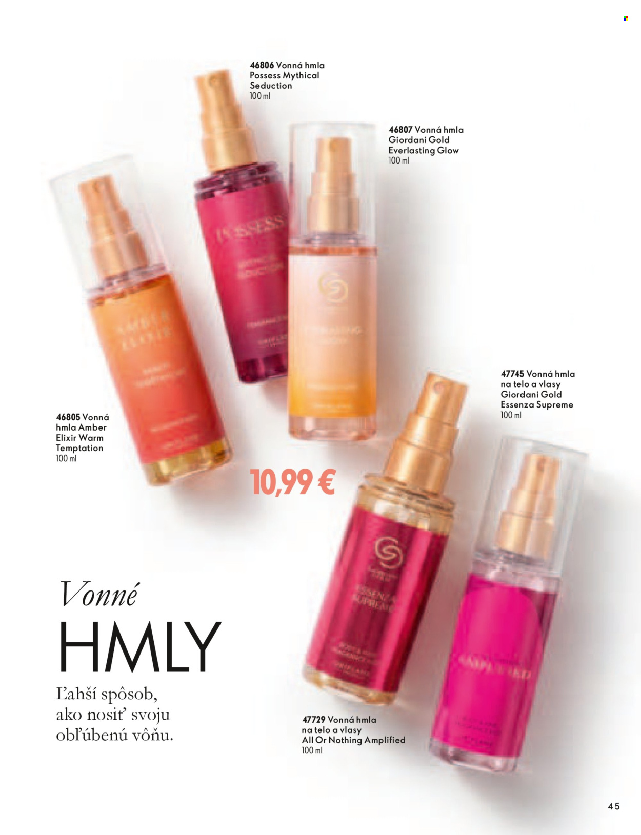 Leták Oriflame - 11.11.2026 - 29.12.2026. Strana 45