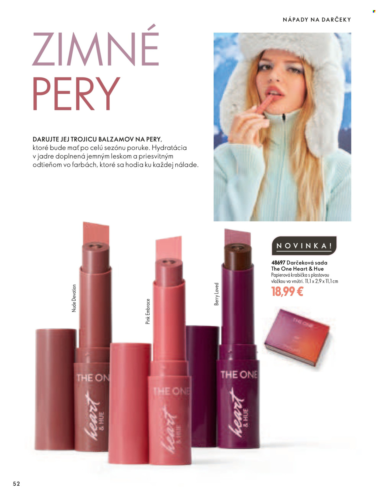 Leták Oriflame - 11.11.2026 - 29.12.2026. Strana 52