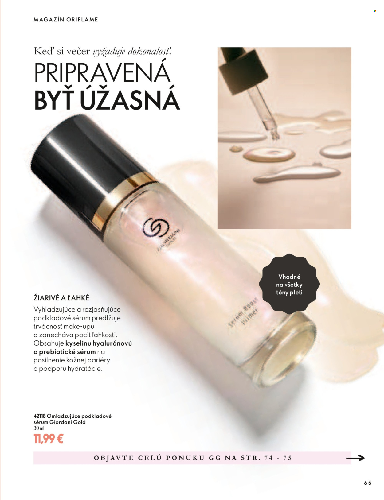 Leták Oriflame - 11.11.2026 - 29.12.2026. Strana 65