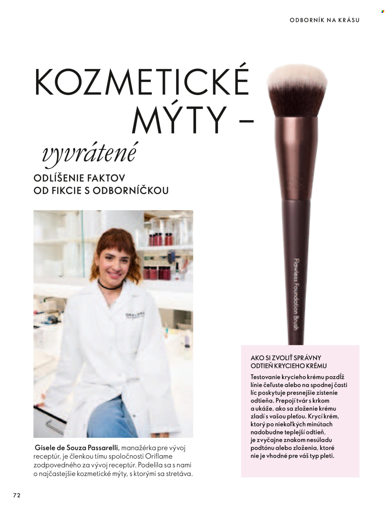 Leták Oriflame - 11.11.2026 - 29.12.2026. Strana 72