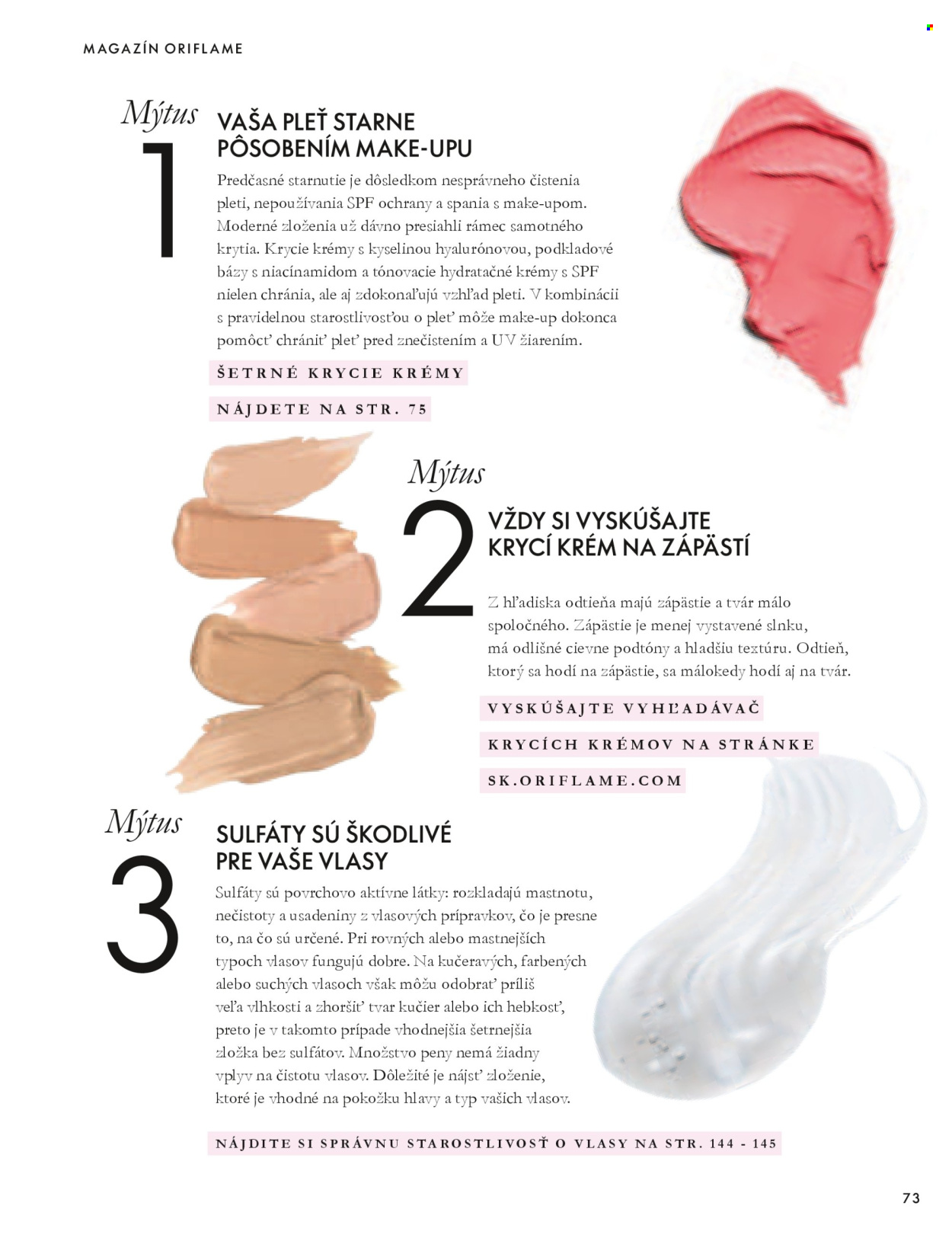 Leták Oriflame - 11.11.2026 - 29.12.2026. Strana 73