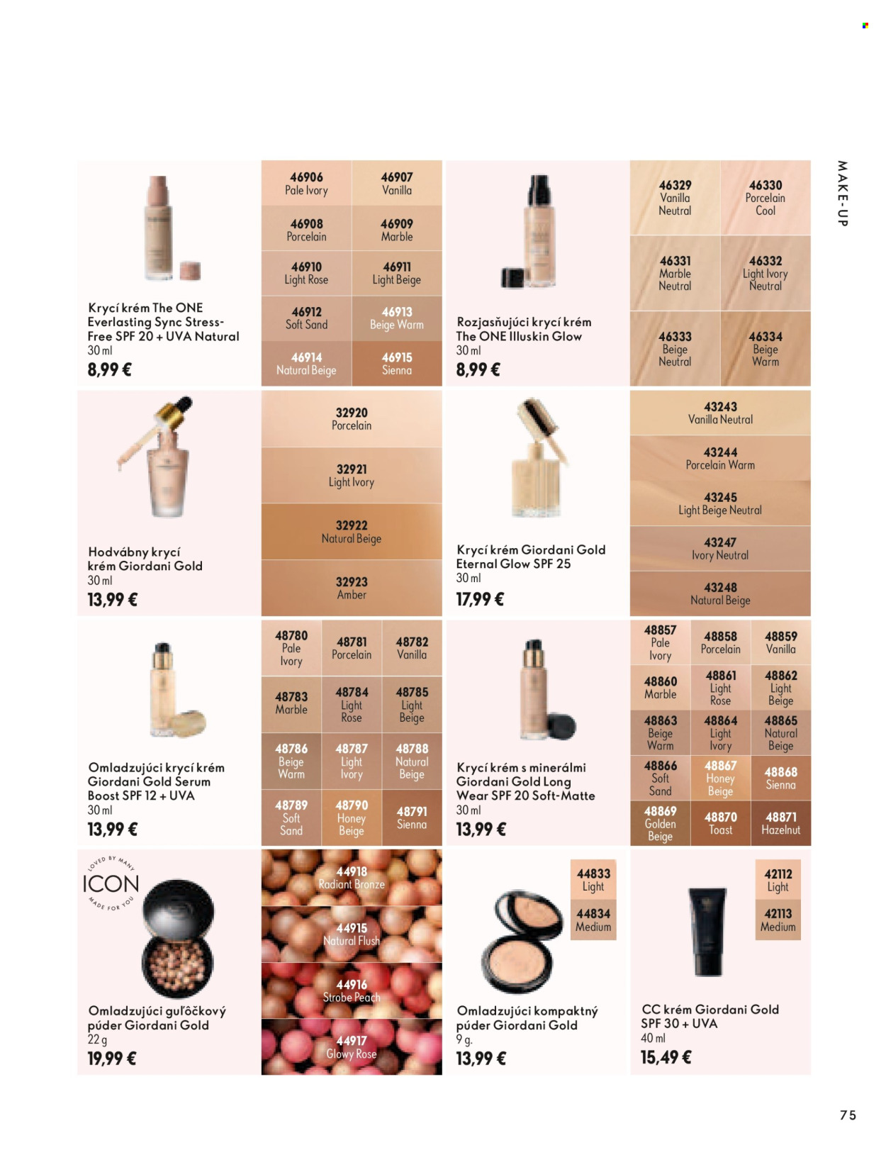 Leták Oriflame - 11.11.2026 - 29.12.2026. Strana 75