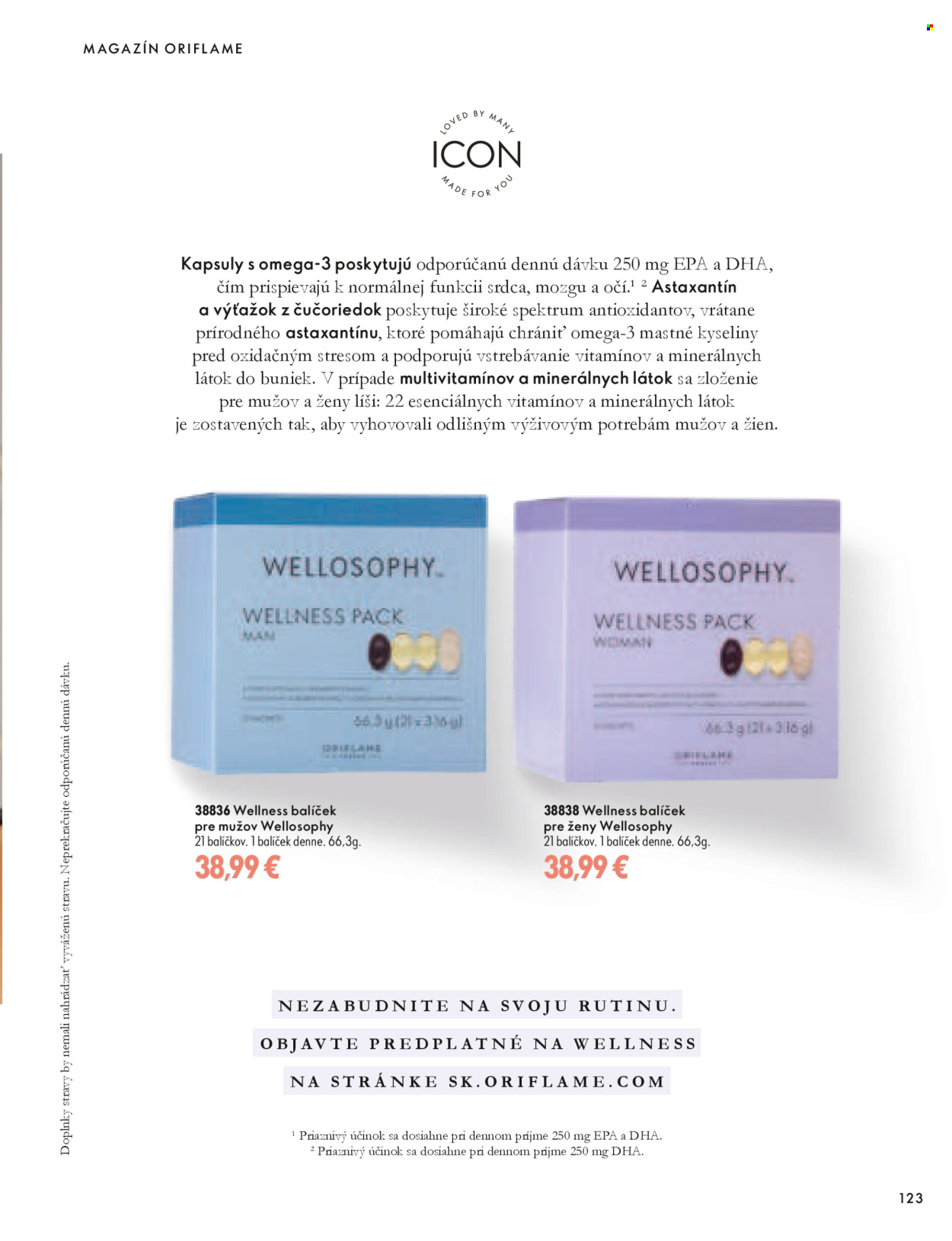 Leták Oriflame - 11.11.2026 - 29.12.2026. Strana 123