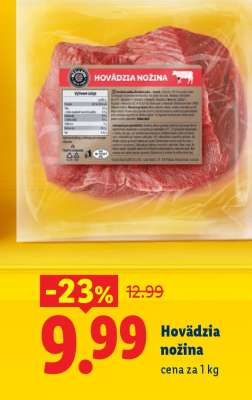 Hovädzia nožina