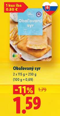 Obaľovaný syr
