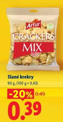 Slané krekry