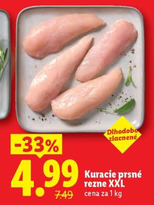 Kuracie prsné rezne XXL