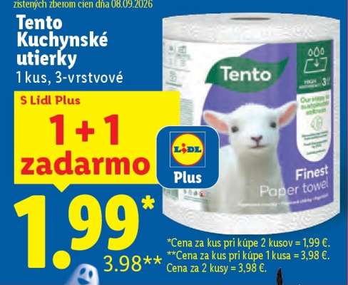 TENTO KUCHYNSKÉ UTIERKY
