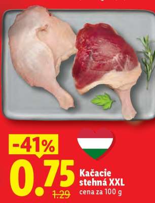 Kačacie stehná XXL
