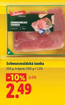 Schwarzwaldská šunka