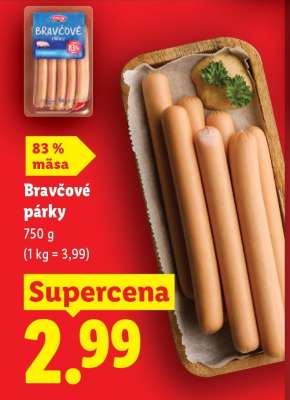 Bravčové párky