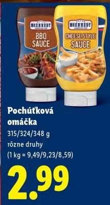 Pochúťková omáčka