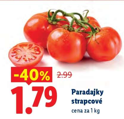 Paradajky strapcové