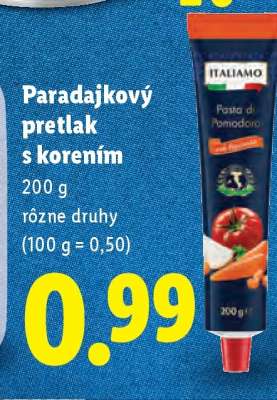 Paradajkový pretlak s korením