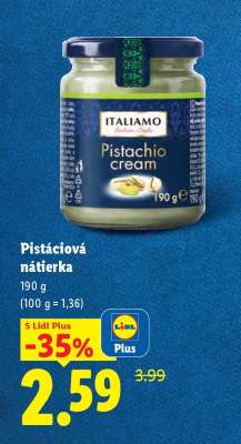 Pistáciová nátierka