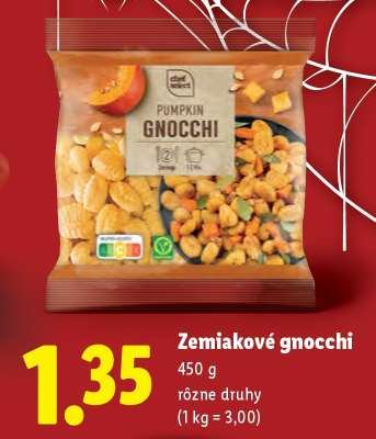 Zemiakové gnocchi