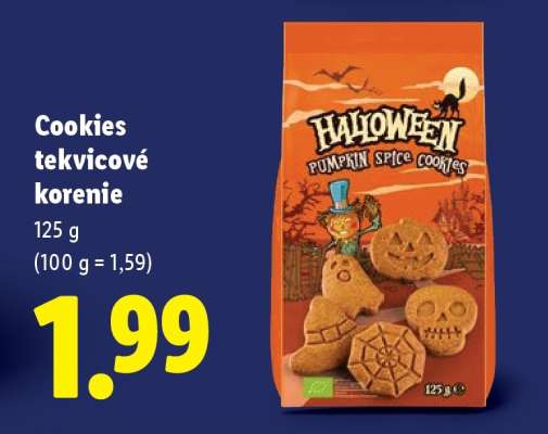 Cookies tekvicové korenie