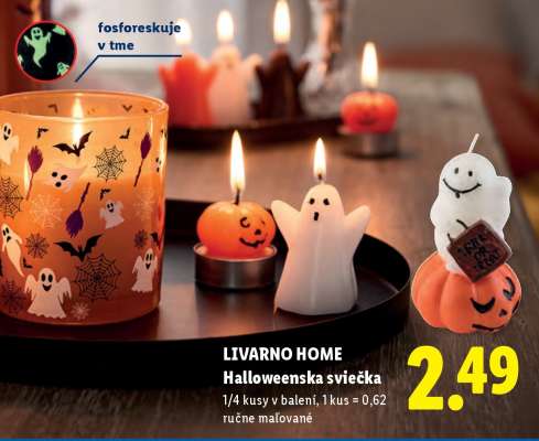 Livarno Home Halloweenska sviečka