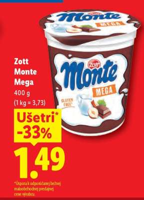 Zott Monte Mega