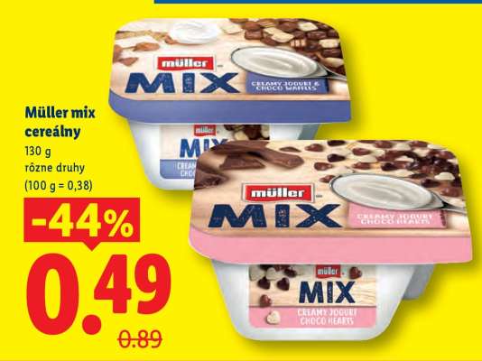 Müller mix cereálny