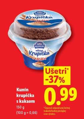 Kunín Krupička s kakaom