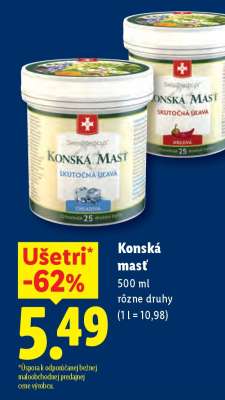 Koňská masť