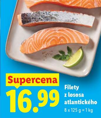 Filety z lososa atlantického