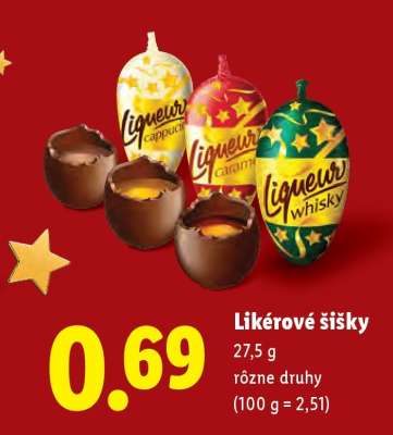 Likérové šišky