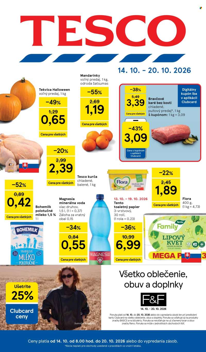 Leták TESCO - 14.10.2026 - 20.10.2026.