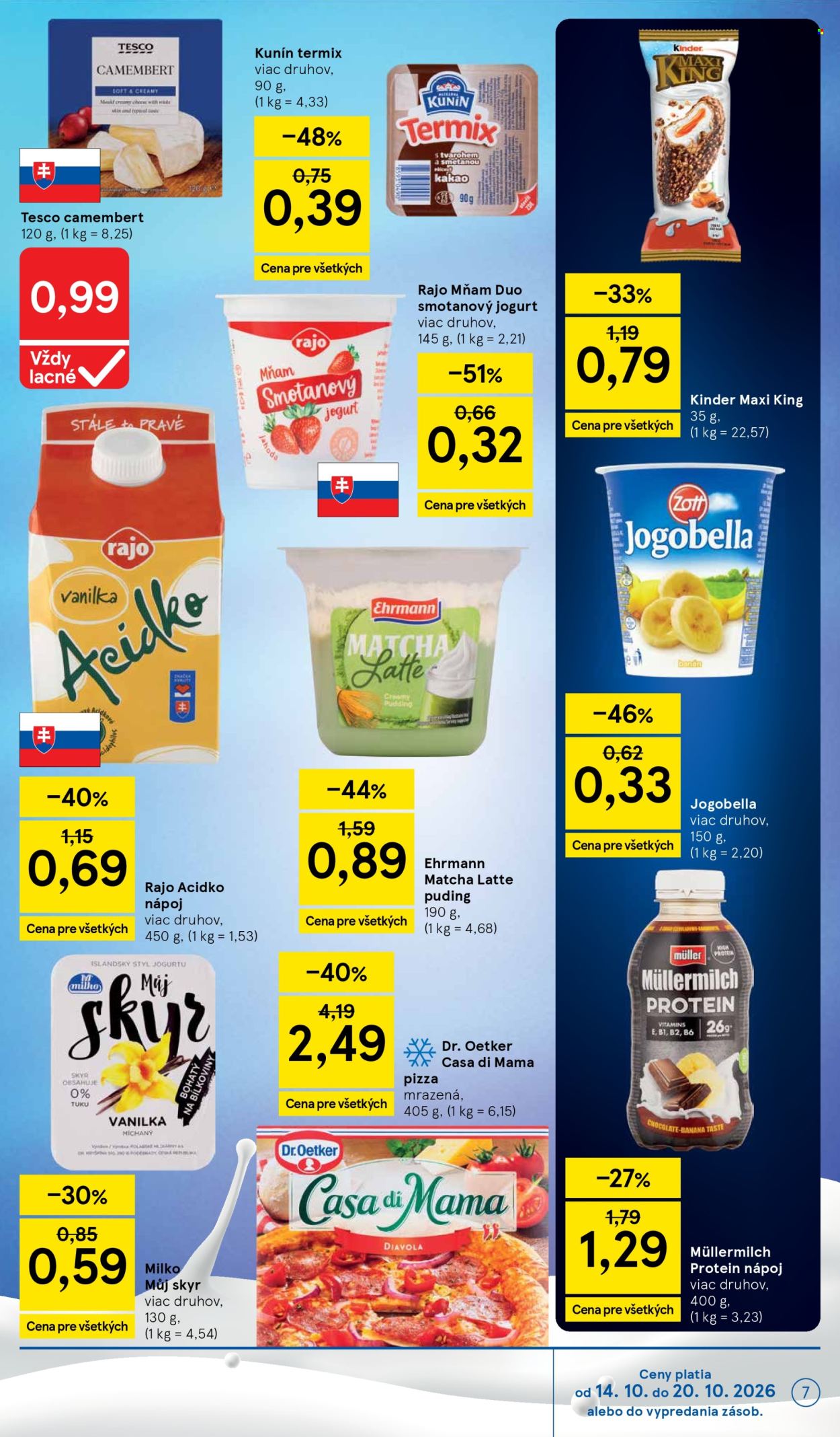 Leták TESCO - 14.10.2026 - 20.10.2026. Strana 7