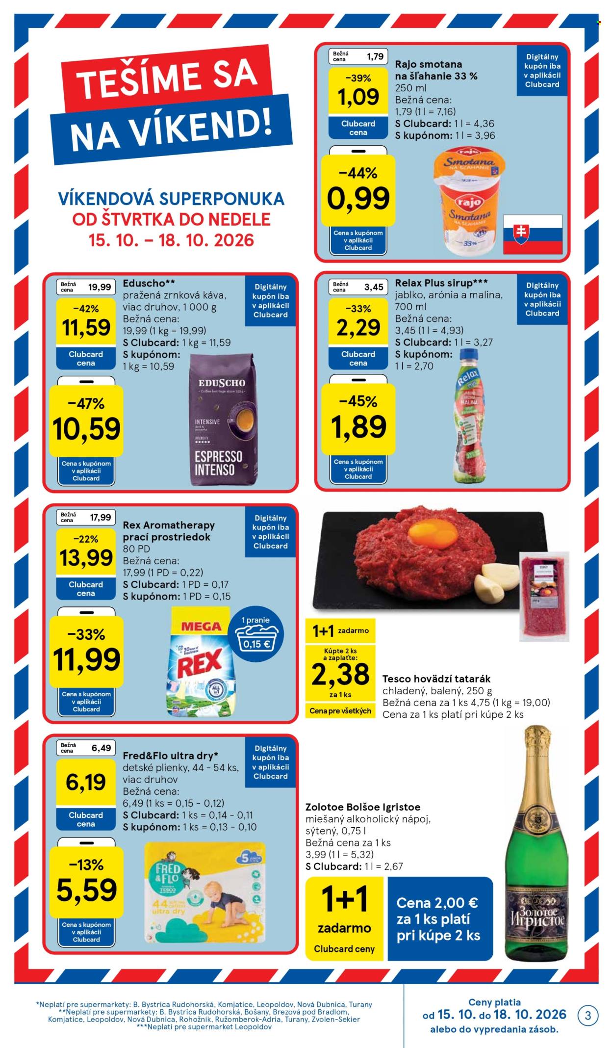 Leták TESCO supermarket - 14.10.2026 - 20.10.2026. Strana 3