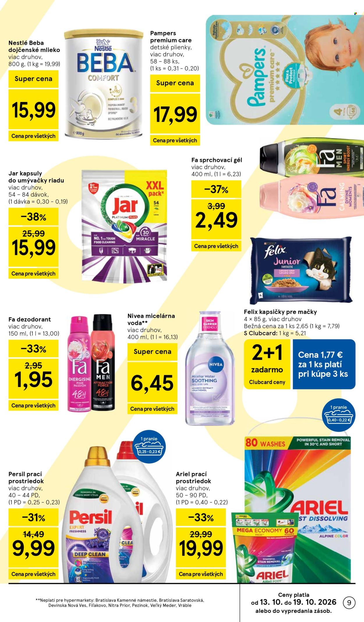 Leták TESCO - 14.10.2026 - 20.10.2026. Strana 9
