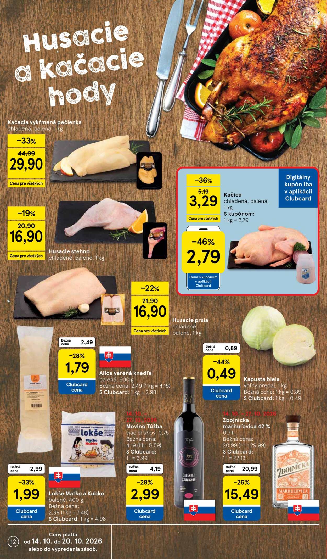 Leták TESCO - 14.10.2026 - 20.10.2026. Strana 12