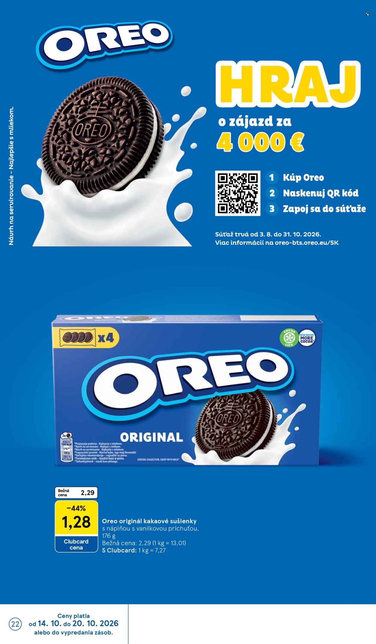 Leták TESCO - 14.10.2026 - 20.10.2026. Strana 22