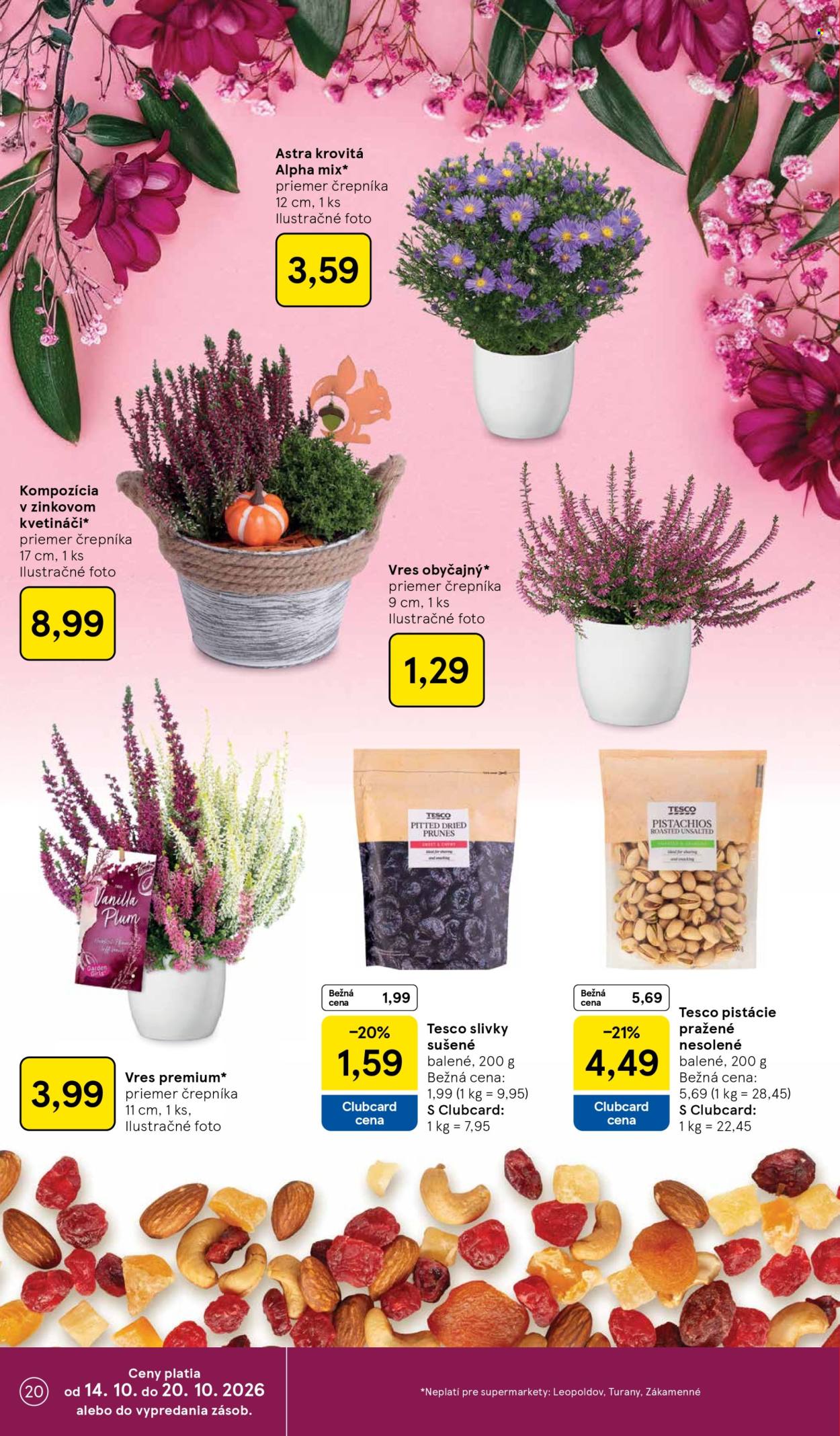 Leták TESCO supermarket - 14.10.2026 - 20.10.2026. Strana 20