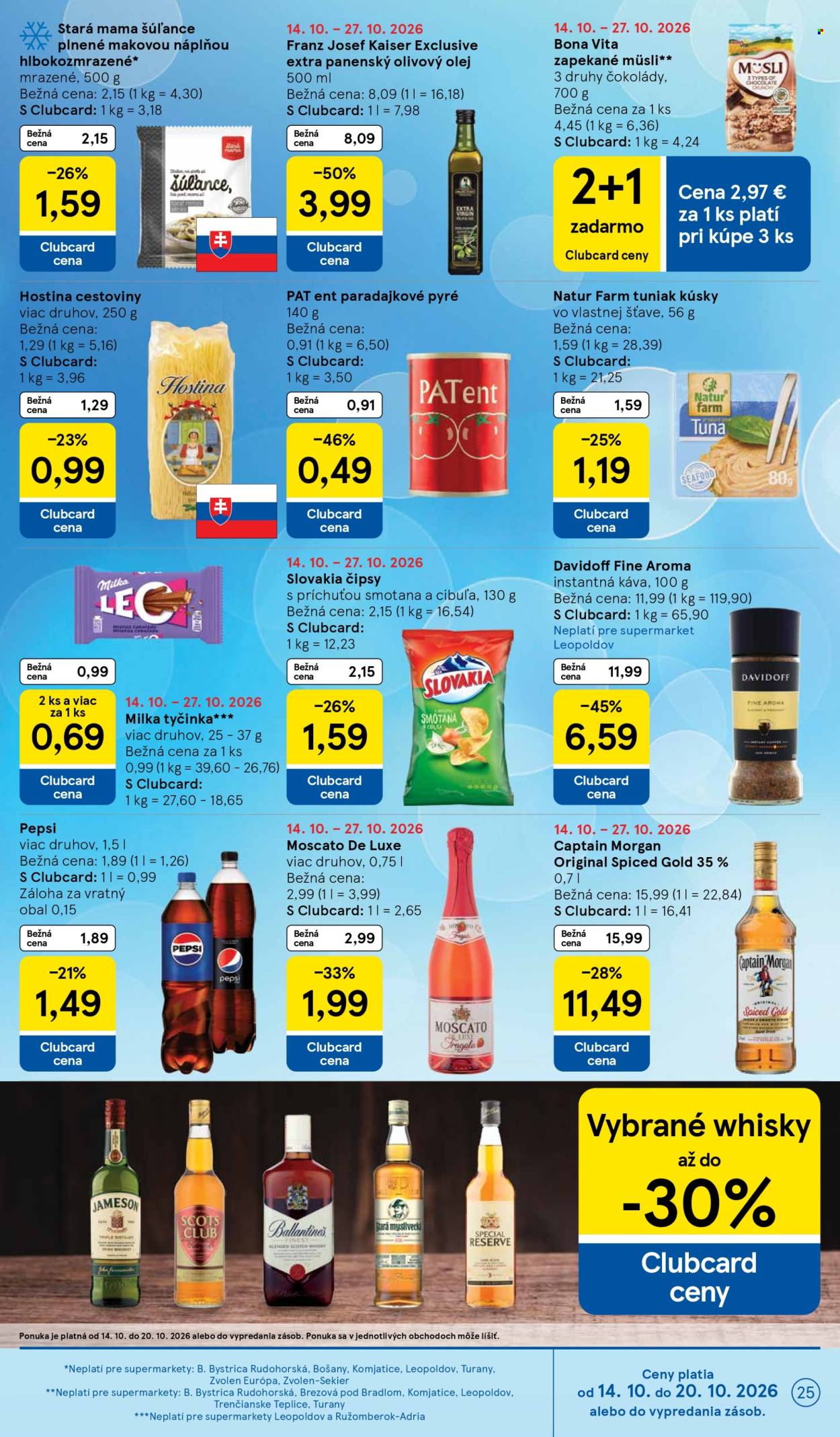 Leták TESCO supermarket - 14.10.2026 - 20.10.2026. Strana 25