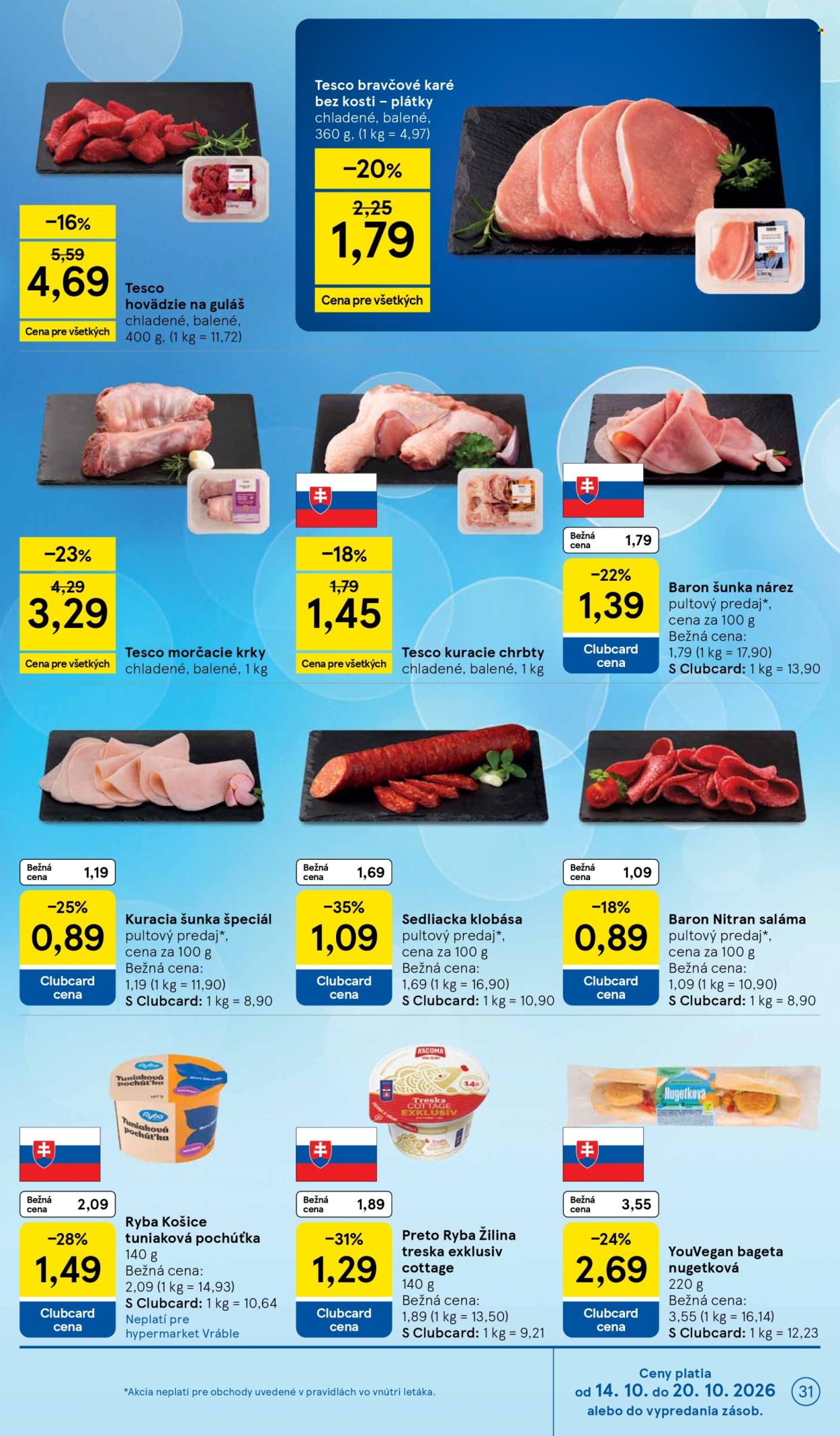 Leták TESCO - 14.10.2026 - 20.10.2026. Strana 31