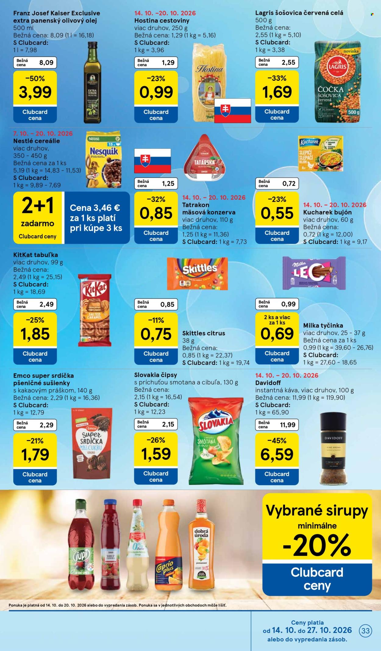 Leták TESCO - 14.10.2026 - 20.10.2026. Strana 33
