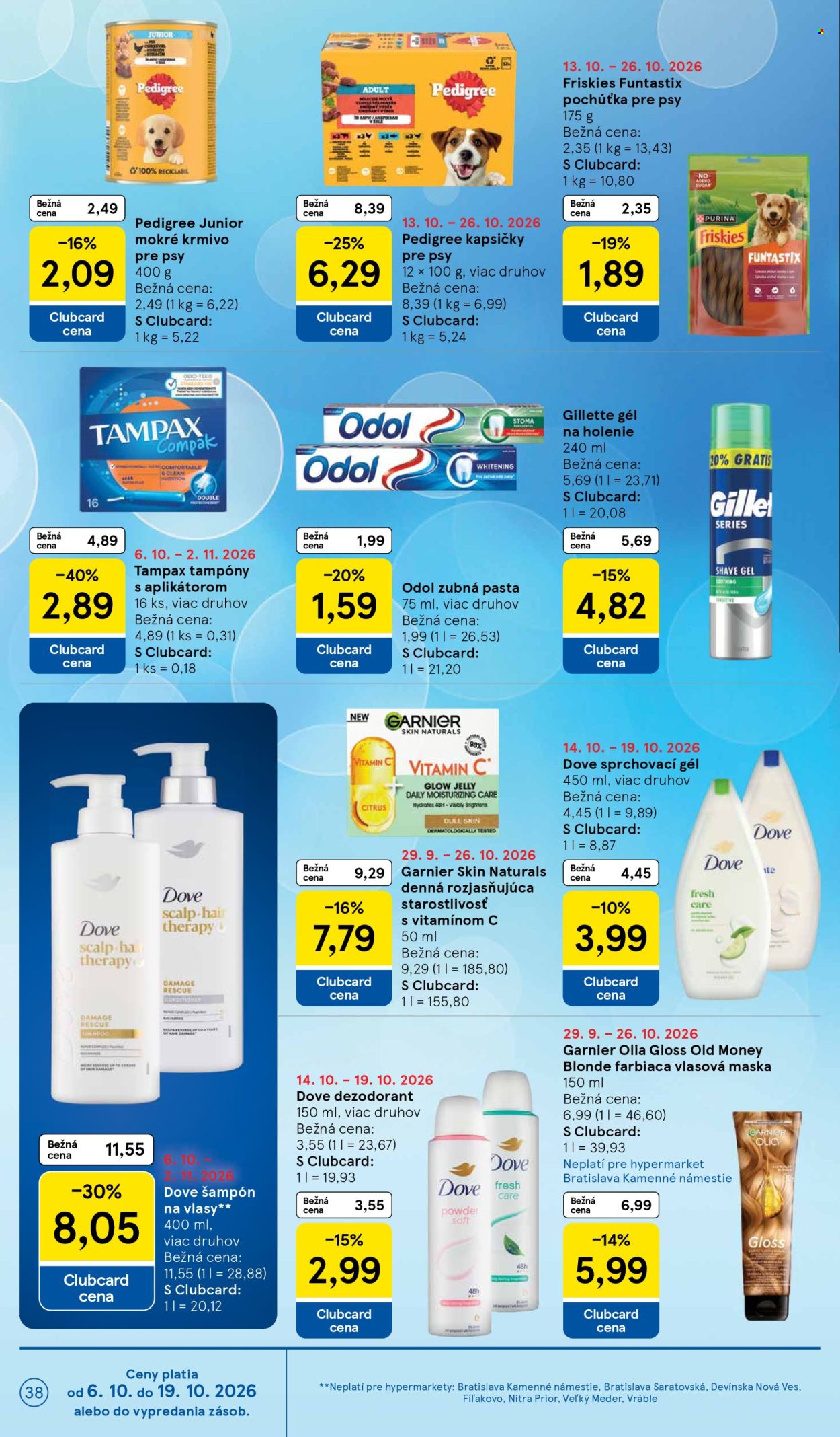 Leták TESCO - 14.10.2026 - 20.10.2026. Strana 38